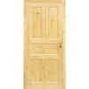 Kilsgaard Zimmertür Holz Typ 02/05 Kiefer Unbehandelt