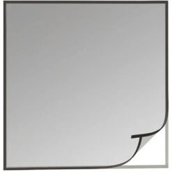 Windhager Insektenschutz Open-Up Für Fenster Anthrazit 130x150 Cm Fliegengitter