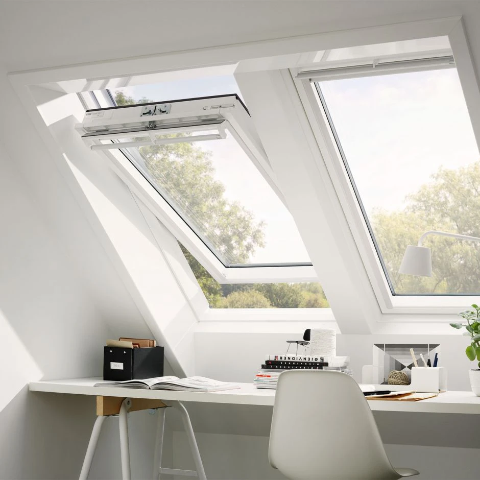 VELUX Dachfenster GGL 2069 Schwingfenster Holz Weiß Lack ENERGIE Hitzeschutz 5 VELUX Dachfenster GGL 2069 Schwingfenster Holz Weiß Lack ENERGIE Hitzeschutz – Bild 3