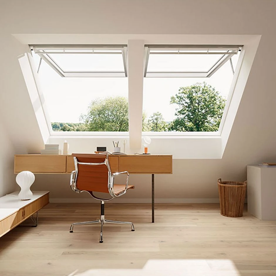 VELUX Elektro Klapp-Schwing-Fenster INTEGRA® GPU 006621 Kunststoff Weiß Alu ENERGIE PLUS Dachfenster 3 VELUX Elektro Klapp-Schwing-Fenster INTEGRA® GPU 006621 Kunststoff Weiß Alu ENERGIE PLUS Dachfenster