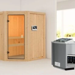 Karibu Woodfeeling Sauna Faurin -Baustoffe Geschäft 17272 01a