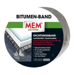 MEM Bitumen-Band Bleifarben