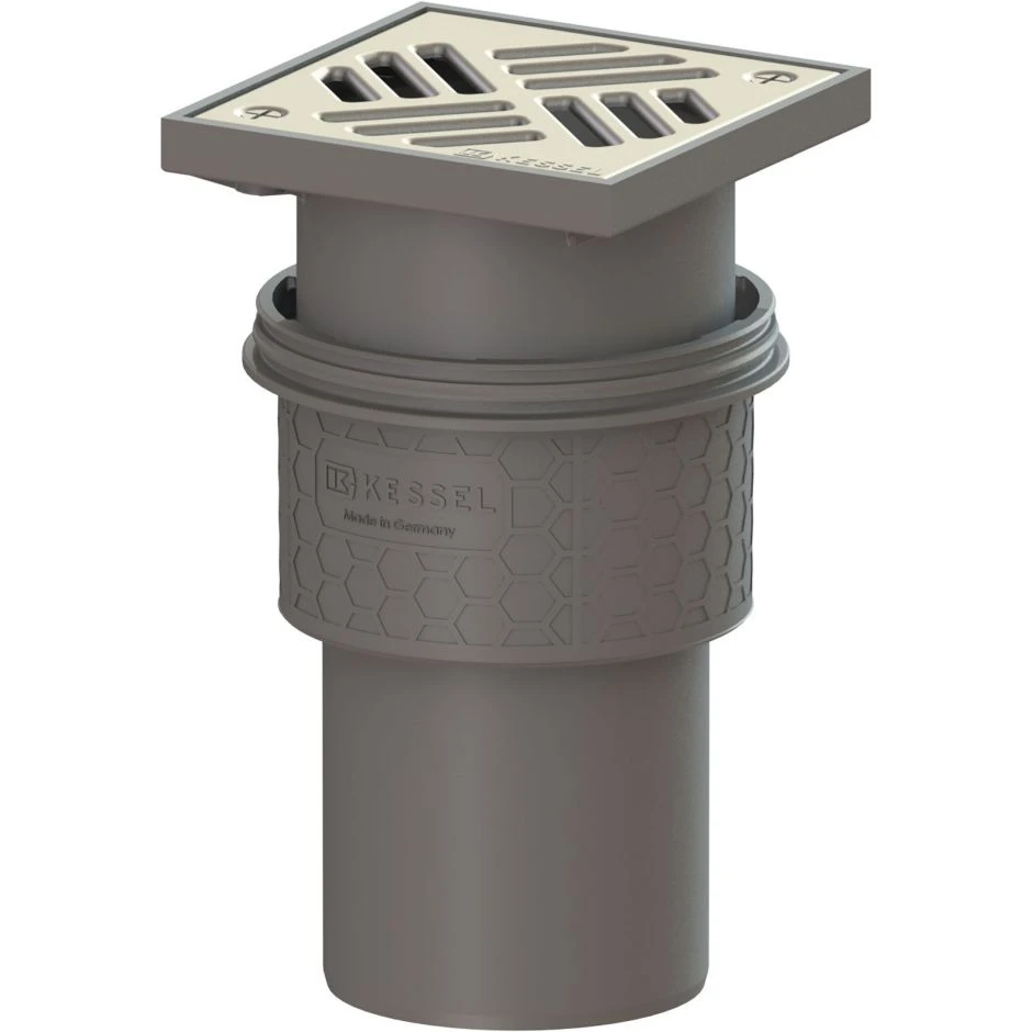 KESSEL Bodenablauf Practicus Anschlussrand Senkrecht 5 KESSEL Bodenablauf Practicus Anschlussrand Senkrecht – Bild 3