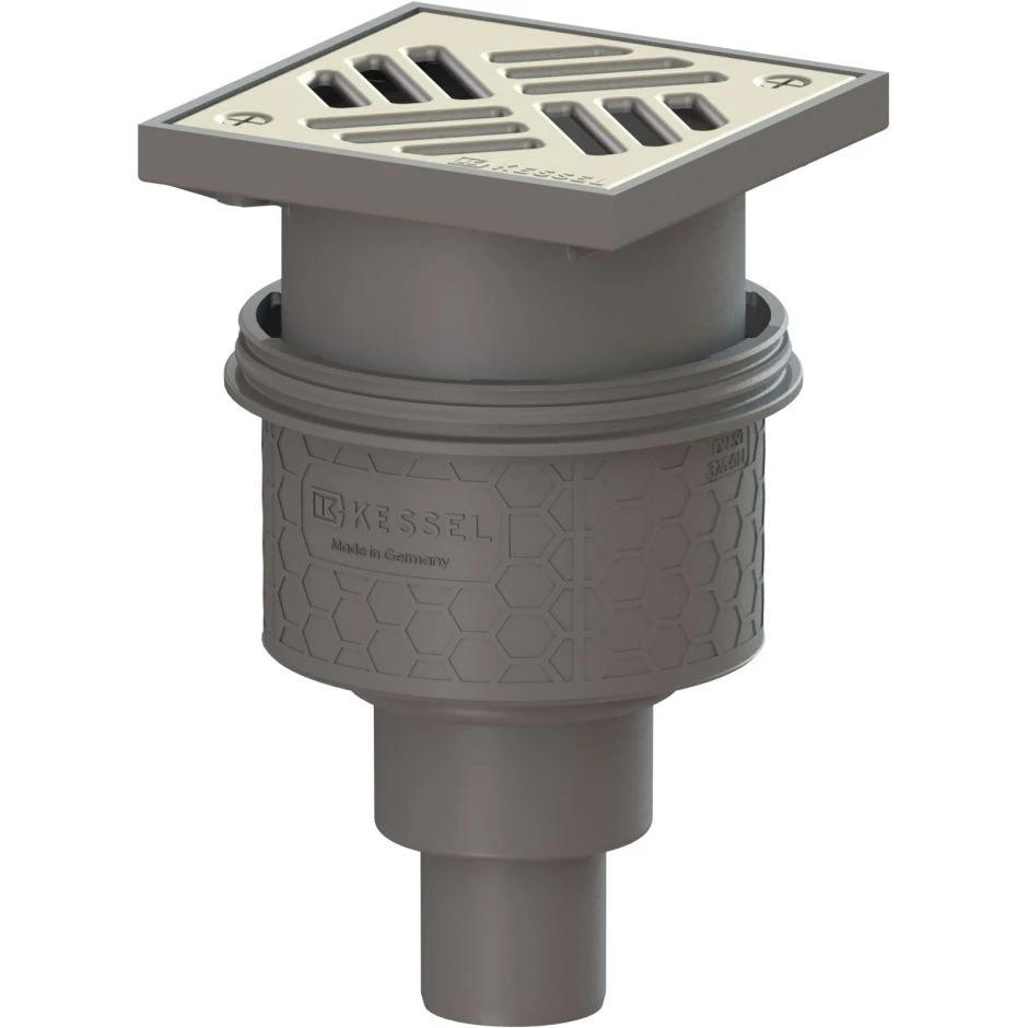 KESSEL Bodenablauf Practicus Anschlussrand Senkrecht 4 KESSEL Bodenablauf Practicus Anschlussrand Senkrecht – Bild 2