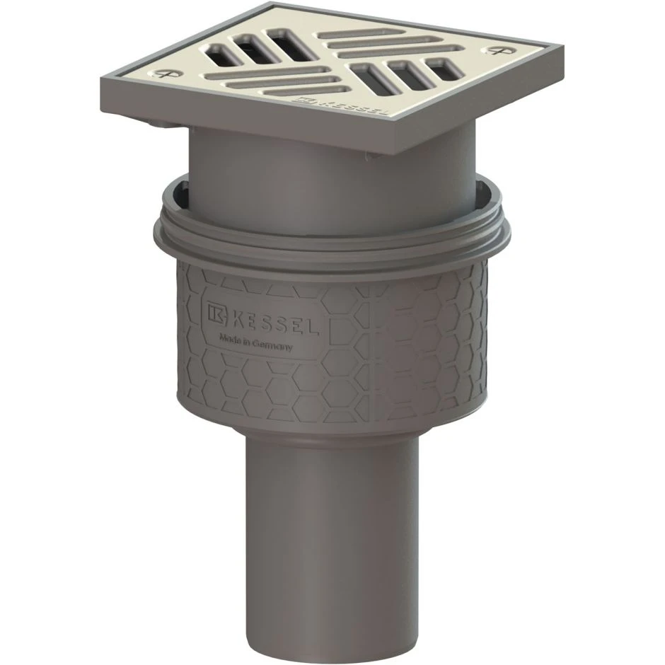 KESSEL Bodenablauf Practicus Anschlussrand Senkrecht 3 KESSEL Bodenablauf Practicus Anschlussrand Senkrecht