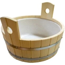 Weka Fußkübel Aus Fichtenholz Für Sauna