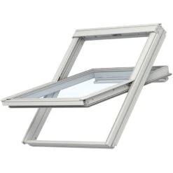 VELUX Dachfenster GGL 2069 Schwingfenster Holz Weiß Lack ENERGIE Hitzeschutz