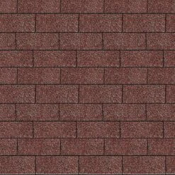 Karibu Dachschindeln Rechteck Dunkelrot Bitumenschindeln