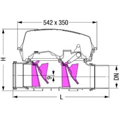 KESSEL Rückstaudoppelverschluss Staufix-SWA Komplettset -Baustoffe Geschäft 73100.10 tz