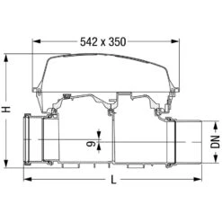 KESSEL Grundkörper-Reinigungsrohr Controlfix -Baustoffe Geschäft 80100 tz