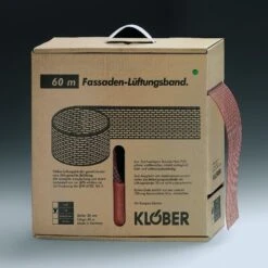 Klöber Lüftungsband PVC, Weiß, Breite 50 Mm -Baustoffe Geschäft 933 2 3 1 1 1