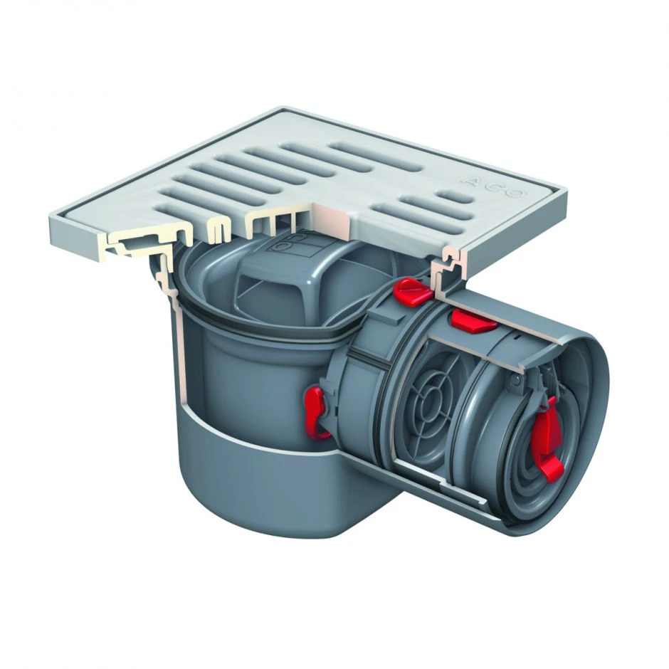 ACO Kellerablauf Junior Rückstausicherung 3 ACO Kellerablauf Junior Rückstausicherung