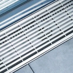 ACO Profiline Längsstegrost Edelstahl Baubreite 130 Mm -Baustoffe Geschäft aco 069 320505 2009933 2