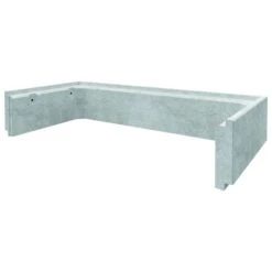 ACO Betonaufsatz Grau Für Betonlichtschacht