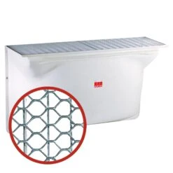 ACO Therm Lichtschacht Komplettset 2000x1000x700 Mm Streckmetallrost