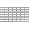 ACO Profiline Längsstegrost Edelstahl Baubreite 130 Mm