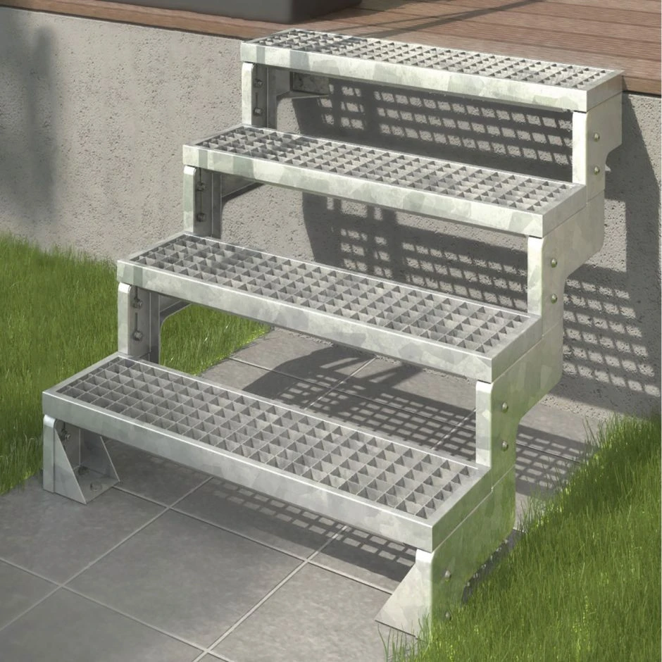 DOLLE Außentreppe Gartentreppe Gardentop Komplettset 7 DOLLE Außentreppe Gartentreppe Gardentop Komplettset – Bild 5