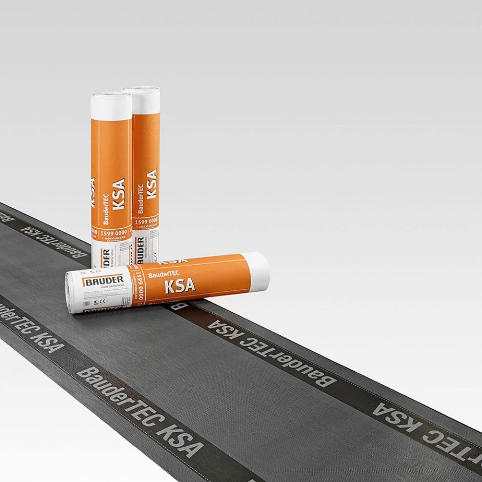 Bauder Elastomerbitumen-Kaltselbstklebebahn TEC KSA G Dachpappe 3 Bauder Elastomerbitumen-Kaltselbstklebebahn TEC KSA G Dachpappe