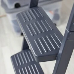 DOLLE Stahl Bodentreppe ClickFIX Comfort 3-teilig, U-Wert 0,49 Dachbodentreppe -Baustoffe Geschäft bodentreppe dolle clickfix comfort 3tlg 0305126 vid 00143 komforstufen