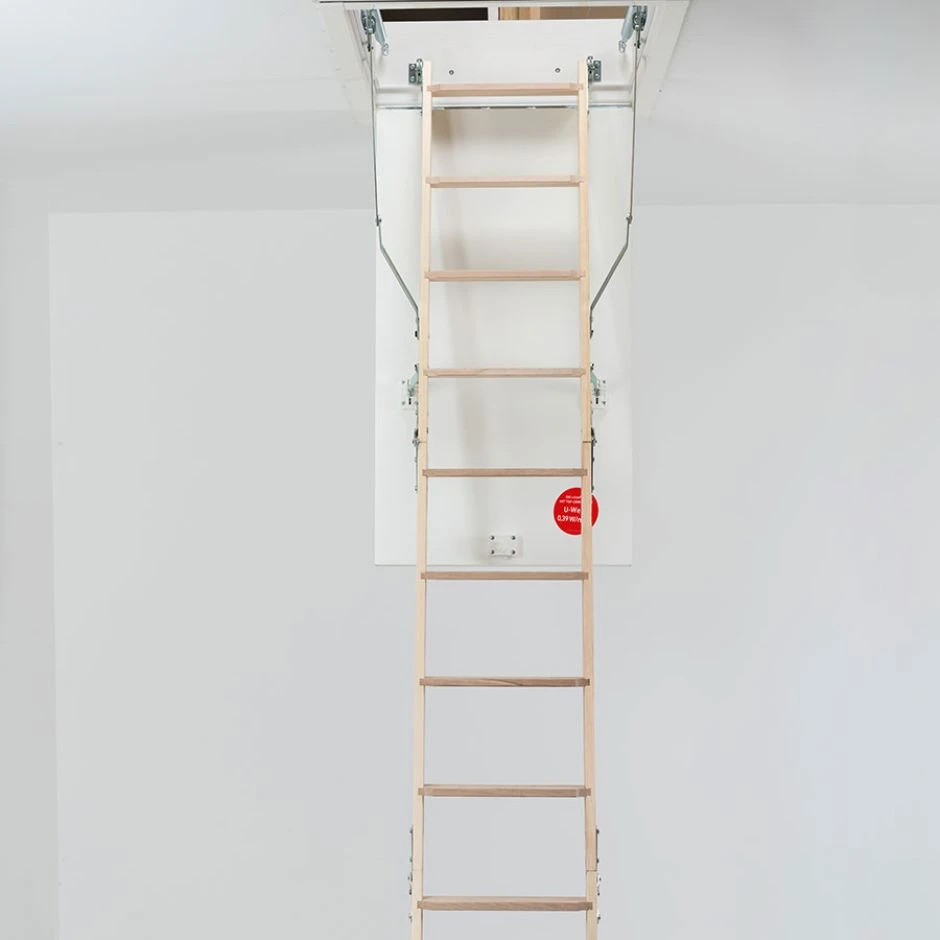 DOLLE Holz Bodentreppe ClickFIX Thermo 3-teilig, U-Wert 0,39 Dachbodentreppe 5 DOLLE Holz Bodentreppe ClickFIX Thermo 3-teilig, U-Wert 0,39 Dachbodentreppe – Bild 3