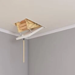 DOLLE Bodentreppe Mini U-Wert 0,64 Dachbodentreppe -Baustoffe Geschäft bodentreppe dolle mini 0304876 0304877 03