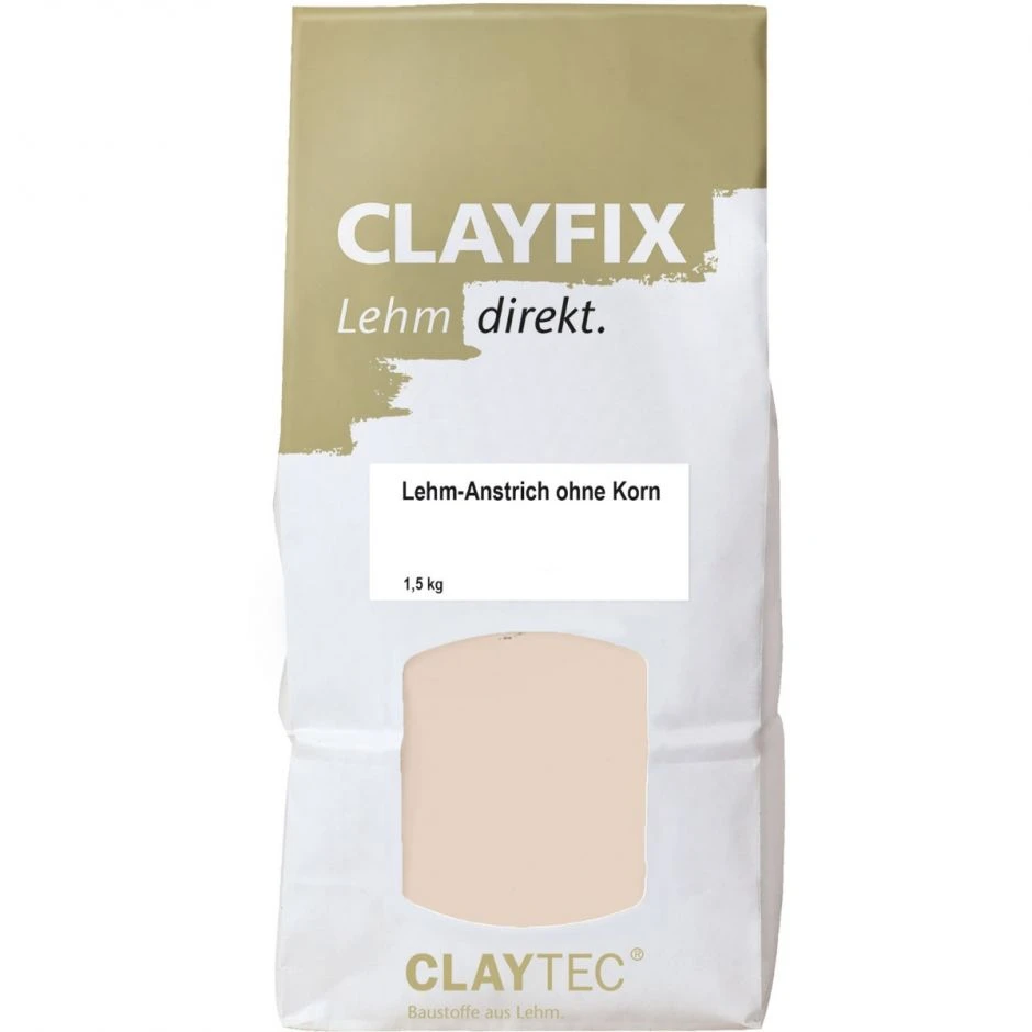 CLAYTEC Lehm-Anstrich CLAYFIX Siena-Braun 9 CLAYTEC Lehm-Anstrich CLAYFIX Siena-Braun – Bild 7