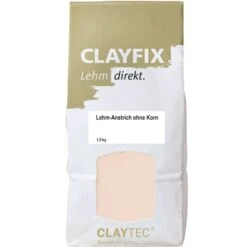 CLAYTEC Lehm-Anstrich CLAYFIX Siena-Braun 17 CLAYTEC Lehm-Anstrich CLAYFIX Siena-Braun -Baustoffe Geschäft clayfix siena braun scro 4.3 beutel