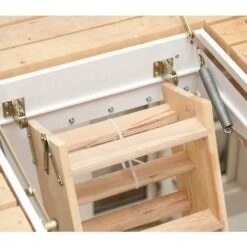 DOLLE Holz Bodentreppe ClickFIX 3-teilig, U-Wert 0,49 Dachbodentreppe -Baustoffe Geschäft clic fix 2 2