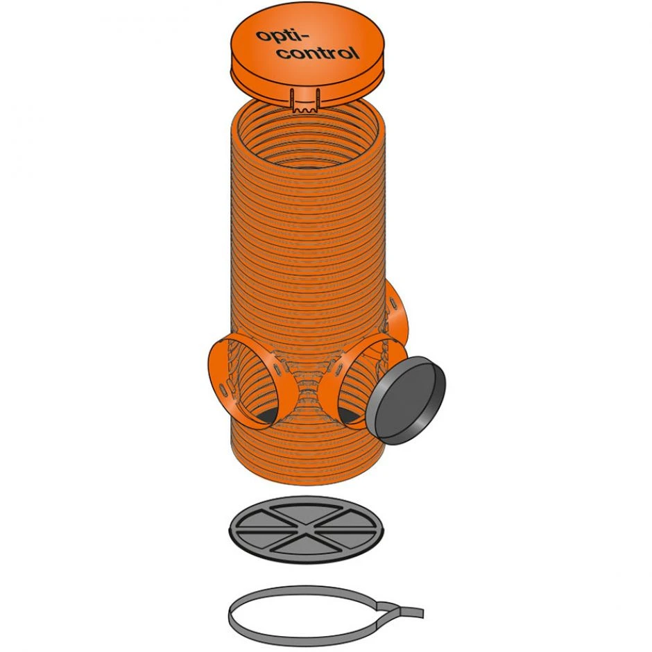 Opti-Control Kontrollschacht Revisionsschacht Ohne Sandfang 5 Opti-Control Kontrollschacht Revisionsschacht Ohne Sandfang – Bild 3