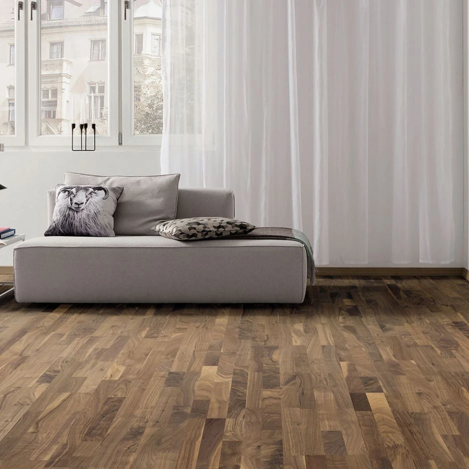 HARO Parkett Schiffsboden 4000 Amerikanischer Nussbaum Country 4 HARO Parkett Schiffsboden 4000 Amerikanischer Nussbaum Country – Bild 2