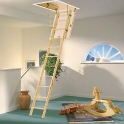 DOLLE Bodentreppe Mini U-Wert 0,64 Dachbodentreppe -Baustoffe Geschäft dolle bodentreppe mini 2