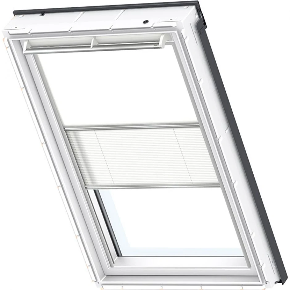 VELUX Verdunkelung Plus DFD Manuell Uni Weiß/Weiß 1025 3 VELUX Verdunkelung Plus DFD Manuell Uni Weiß/Weiß 1025