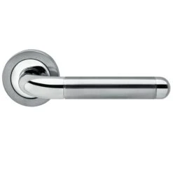 Karcher Türgriff-Garnitur Slimstyle E600A Edelstahl Poliert-matt Silber Türklinke