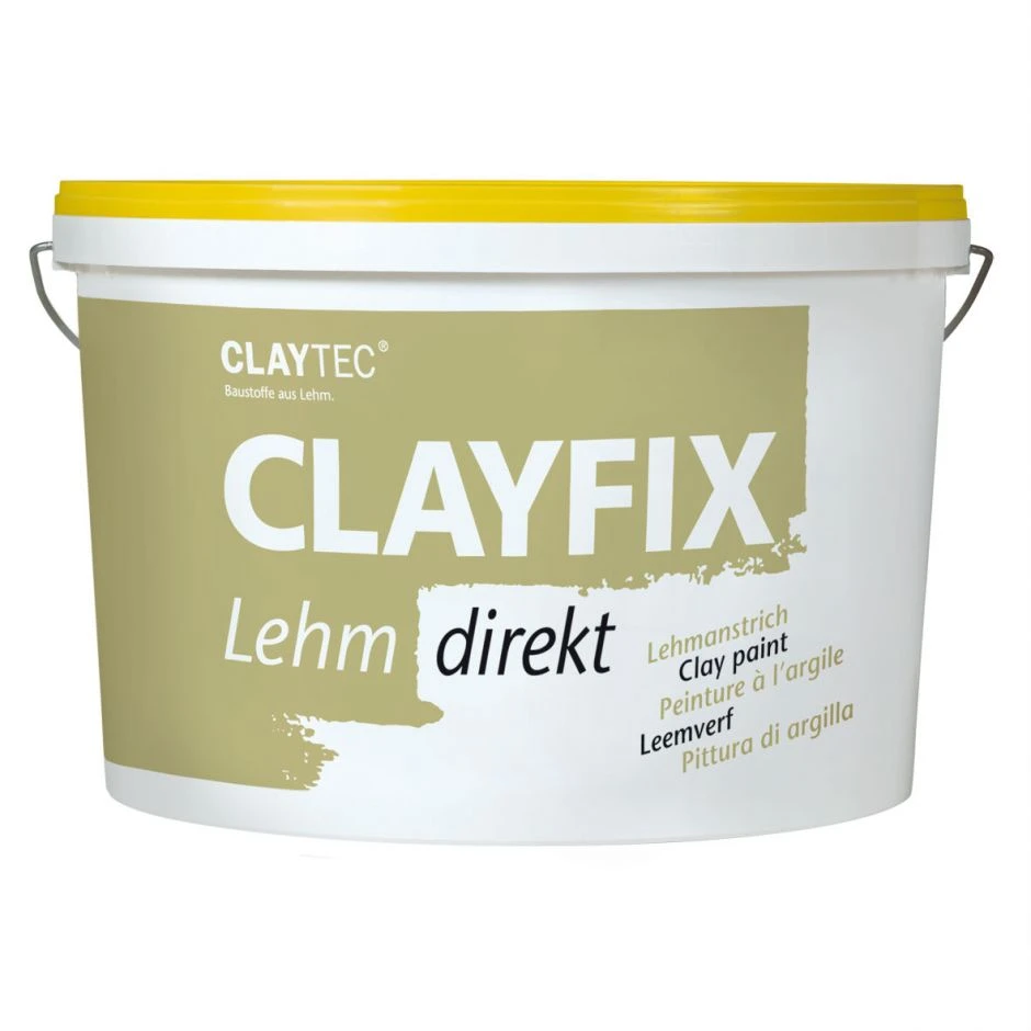 CLAYTEC Lehmfarbe CLAYFIX Lehm-Anstrich Siena-Braun 1.2 Wasserlöslich 4 CLAYTEC Lehmfarbe CLAYFIX Lehm-Anstrich Siena-Braun 1.2 Wasserlöslich – Bild 2