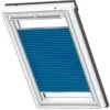 VELUX Wabenplissee Uni Blau 1156 Uni Blau 1156 -Baustoffe Geschäft energy manualbar 1156 1