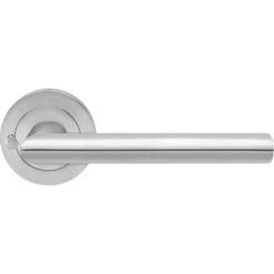 Karcher Türgriff-Garnitur Verona ER37 KD Comfort Privacy Edelstahl Matt Türklinke