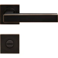 Karcher Türgriff-Garnitur Seattle ER46Q Antik Bronzeoptik Türklinke -Baustoffe Geschäft er46q bad au 81 v o