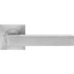 Karcher Türgriff-Garnitur Seattle ER46Q KD Comfort Privacy Edelstahl Matt Türklinke