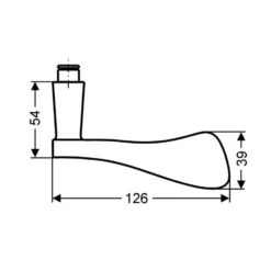 Karcher Wechselgarnitur Stockholm ER79 Edelstahl Poliert-matt Türklinke Türgriff -Baustoffe Geschäft er79 stockholm 1