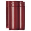Erlus Designdachziegel Forma Maroon Edelengobiert -Baustoffe Geschäft forma ez maroon edelengobe 1