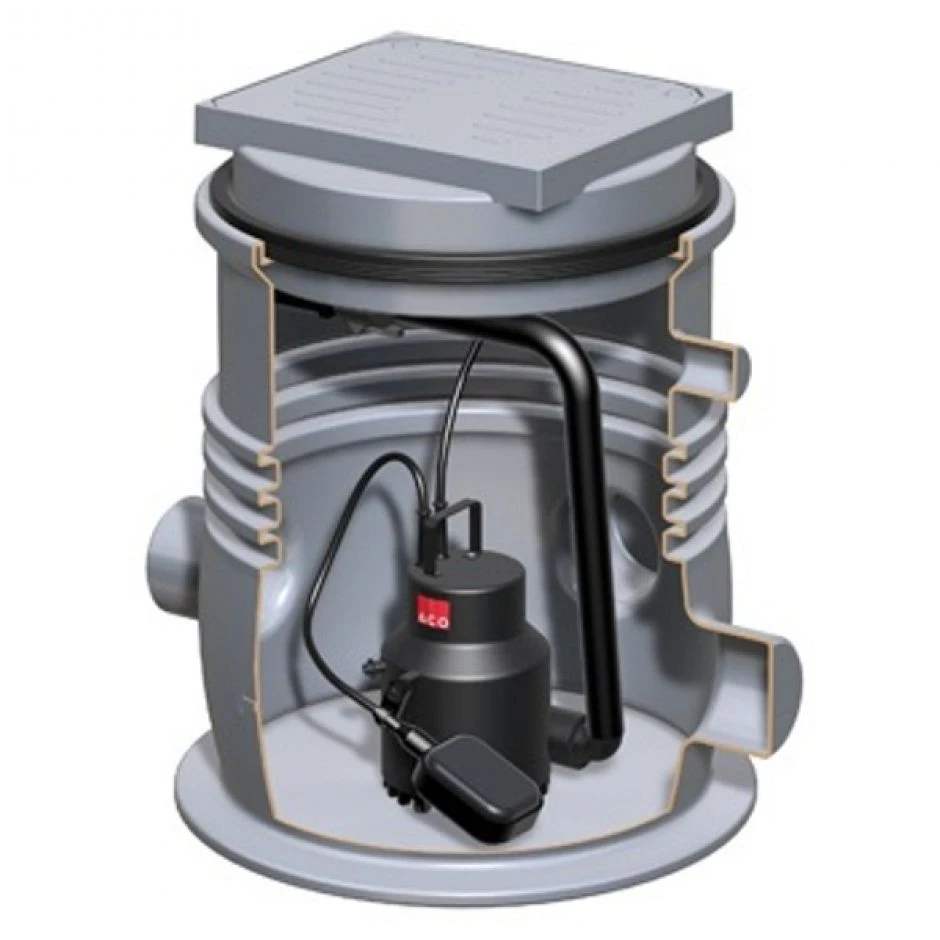 ACO Kleinhebeanlage Sinkamat K Mono Geschlossener Wendedeckel Abwasserhebeanlage 3 ACO Kleinhebeanlage Sinkamat K Mono Geschlossener Wendedeckel Abwasserhebeanlage