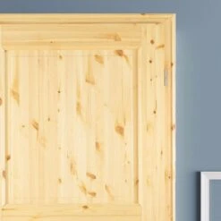 Kilsgaard Zimmertür Mit Zarge Set Typ 02/03 Holz Kiefer Unbehandelt -Baustoffe Geschäft kilsgaard 100259654a detail