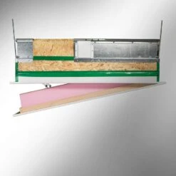 Wippro Dachbodentreppe Klimatec 160 Smart U-Wert 0,34 W /m²K -Baustoffe Geschäft klimatec160 smart 35 detail 16cm isolierung 0501