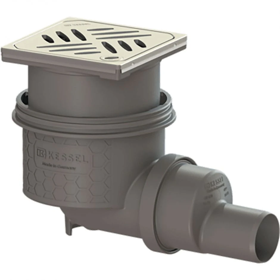 KESSEL Bodenablauf Practicus Anschlussrand Seitlich 3 KESSEL Bodenablauf Practicus Anschlussrand Seitlich