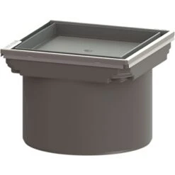 KESSEL Bodenablauf Aufsatzstück Befliesbar Edelstahlrahmen