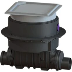 KESSEL Grundkörper-Reinigungsrohr Controlfix Unterflurinstallation Befliesbar