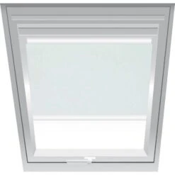 Roto Verdunklungsrollo Weiß 1-V01