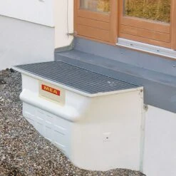 MEA Lichtschacht MULTINORM Tiefe 70 Cm -Baustoffe Geschäft mea multinorm lichtschachtkoerper masche30 30 beispiel1 8