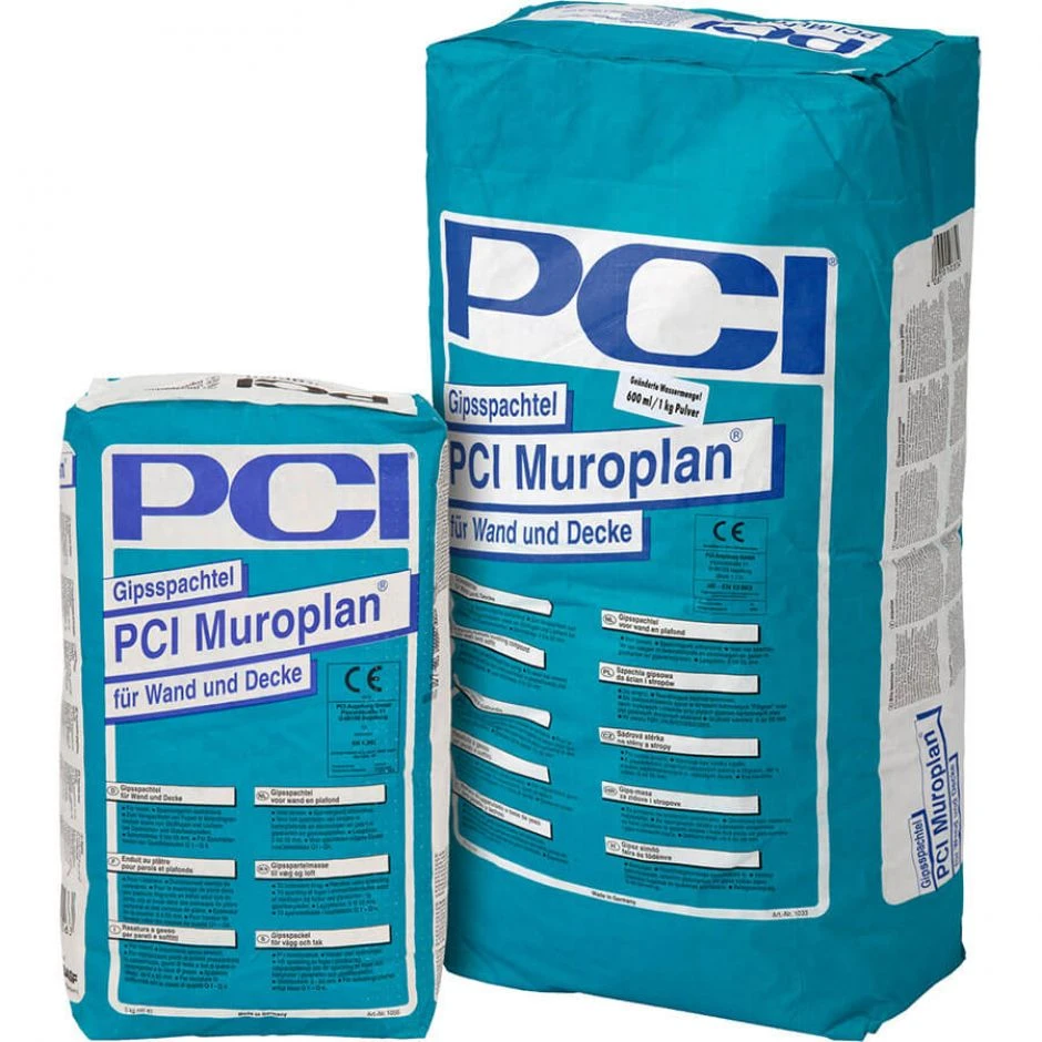 PCI Muroplan Gipsspachtel Weiß 3 PCI Muroplan Gipsspachtel Weiß