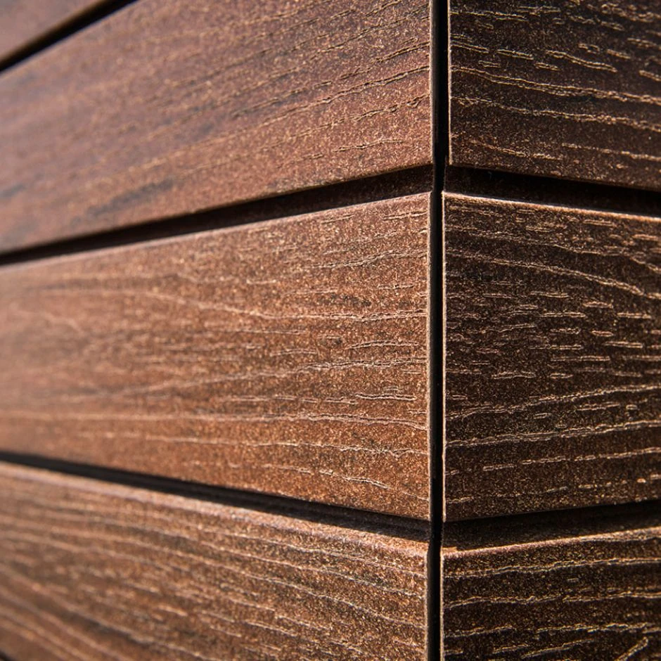 NATURinFORM WPC Fassadenverkleidung DIE GESTALTENDE Kastanienbraun Rhombusleiste 10 NATURinFORM WPC Fassadenverkleidung DIE GESTALTENDE Kastanienbraun Rhombusleiste – Bild 8